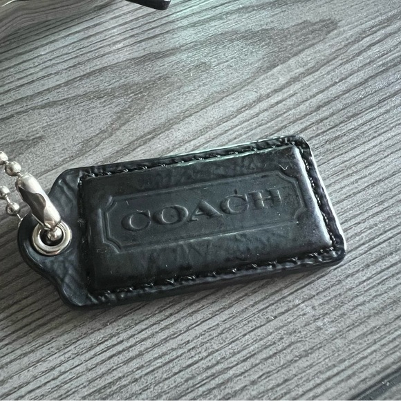 Coach Y2K Black & Gray Signature C Canvas Tote - Picture 3 of 7